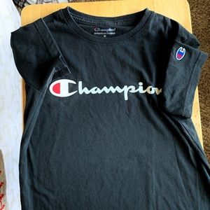 black champion short sleeve